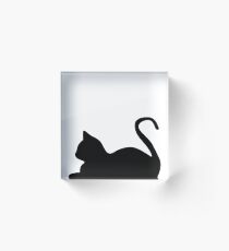 Cat Acrylic Block