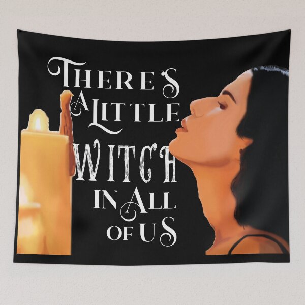 Item preview, There's A Little Witch...(Black Square) designed and sold by JaydieDraws.