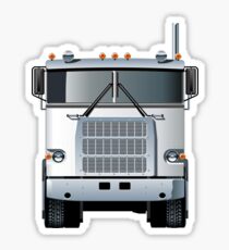 Semi Truck Sticker