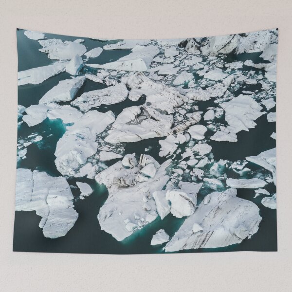 Item preview, Glacier Lagoon in Iceland - Landscape Photography designed and sold by regnumsaturni.