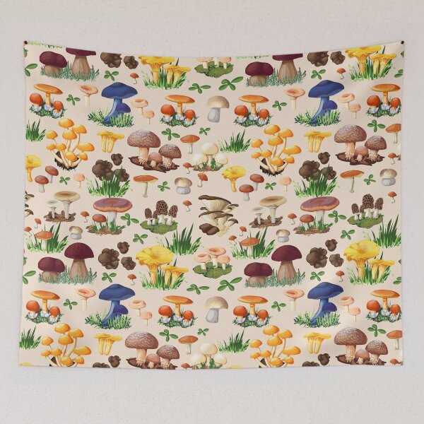 Item preview, Garden of Shrooms Forest Mushroom designed and sold by SimoCompany.