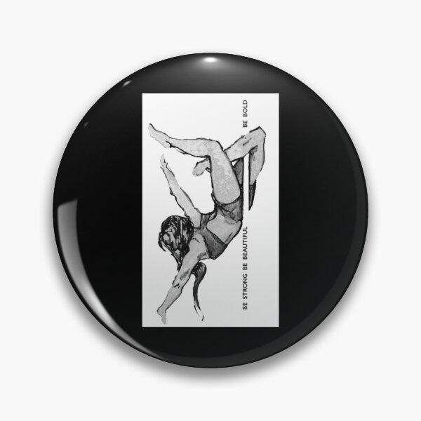 Item preview, Pole Fitness Be Strong Be Beautiful Be Bold Classic T-Shirt designed and sold by felyn3gloria.