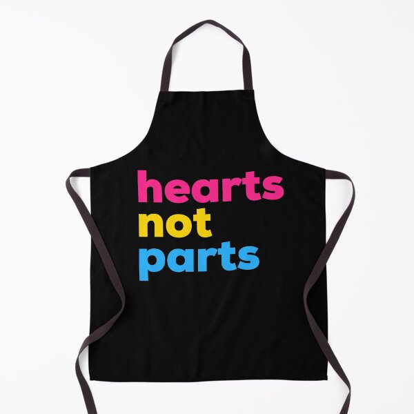 Item preview, Hearts Not Parts Pan Sexual. Pansexual Pride designed and sold by Subtle Pride Shop.