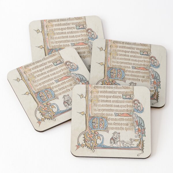 Item preview, Medieval Guide Dog and his Master: 1320 designed and sold by ebrawne.