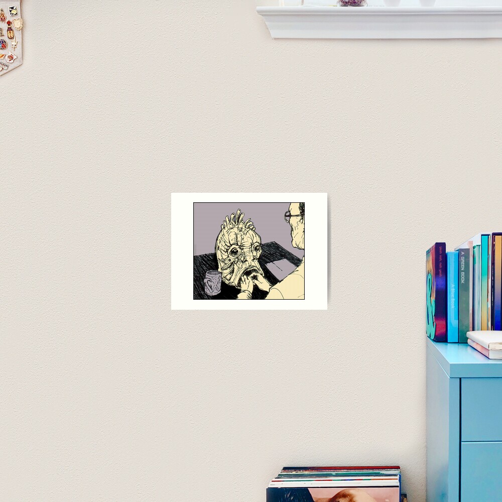 The Mugwump Naked Lunch Art Print By Thedrumstick Redbubble