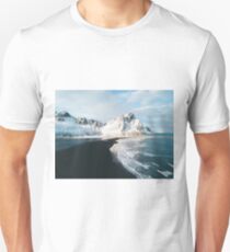 Iceland beach at sunset - Landscape Photography Unisex T-Shirt