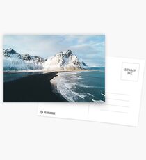 Iceland beach at sunset - Landscape Photography Postcards