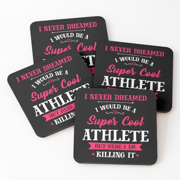 Item preview, Never Dreamed I Would Be A Super Cool Athlete Essential T-Shirt designed and sold by krnnvrstacy.