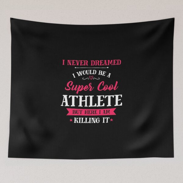 Item preview, Never Dreamed I Would Be A Super Cool Athlete Essential T-Shirt designed and sold by krnnvrstacy.