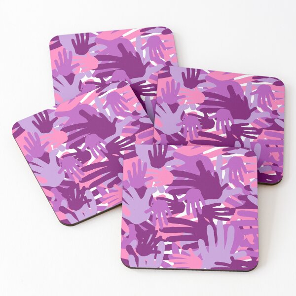 Item preview, Give Us A Hand (purple) designed and sold by MatchTheDrapes.