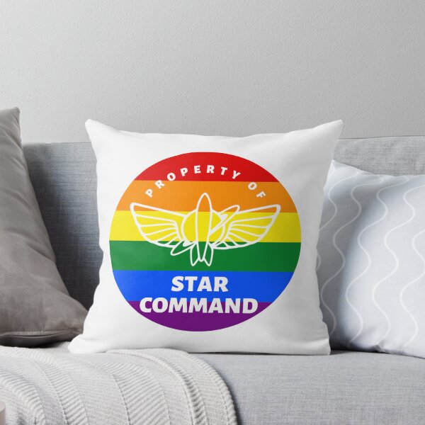 Item preview, Property of Star Command (Rainbow Badge) designed and sold by YonderAndBeyond.