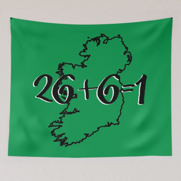 Item preview, Twenty-Six Plus Six Equals One Ireland designed and sold by pommunist.
