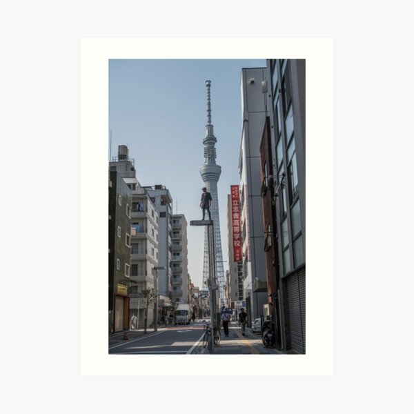 Tokyo Sky Tree - Jason Paul Art Print