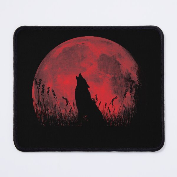 Item preview, wolf on red moon designed and sold by domingoepil24.