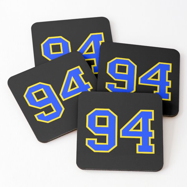 Item preview, Sports Jersey Blue Yellow Number 94 Classic T-Shirt designed and sold by dianesandraon.