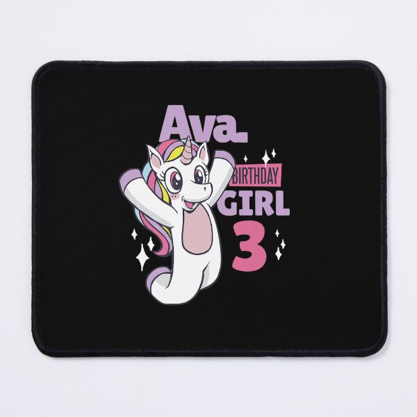 Item preview, AVA BIRTHDAY FOR HER 3RD BIRTHDAY designed and sold by sobriowslen.