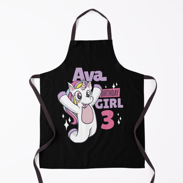 Item preview, AVA BIRTHDAY FOR HER 3RD BIRTHDAY designed and sold by sobriowslen.