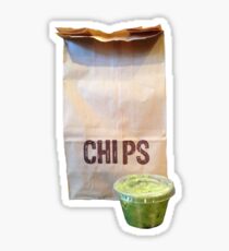 Chipotle Chips & Guac Sticker