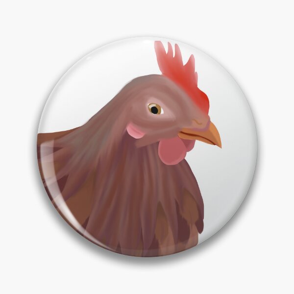 Item preview, Painted red chicken designed and sold by RandiMullins.
