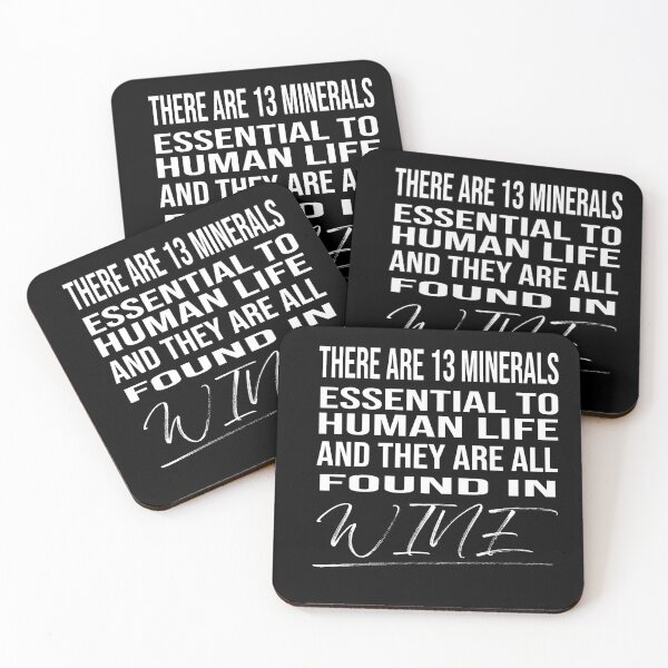 Item preview, 13 minerals in wine essential to human life wine designed and sold by Fathom204.
