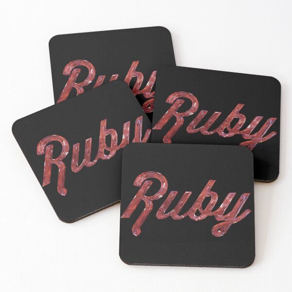 Item preview, Ruby Stylized Text designed and sold by CGShirts.