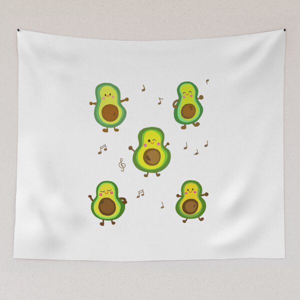 Item preview, Happy dancing avocados designed and sold by de-creartique.