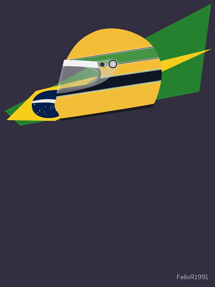80s Brazilian racing driver helmet by FelixR1991