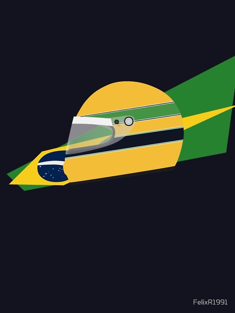 80s Brazilian racing driver helmet by FelixR1991