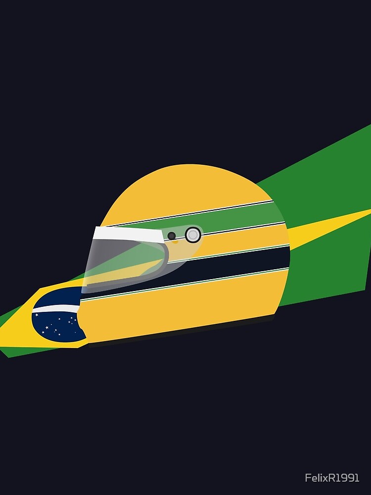80s Brazilian racing driver helmet by FelixR1991