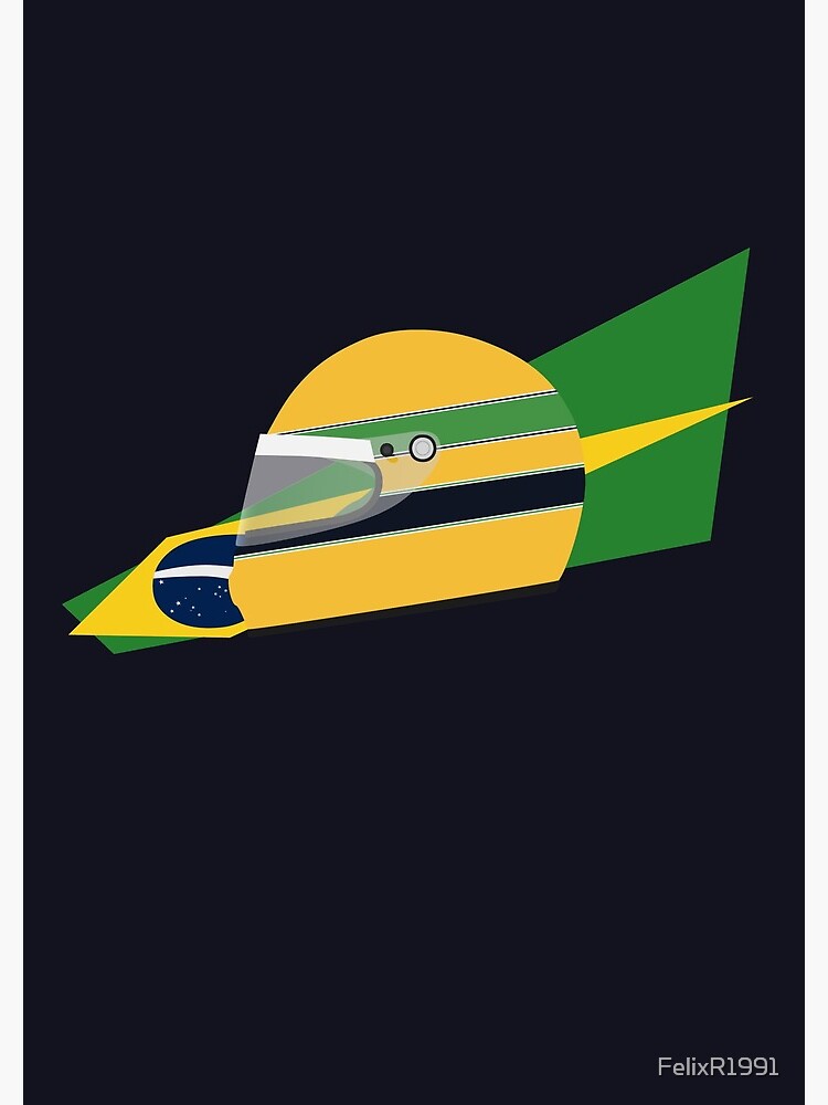 80s Brazilian racing driver helmet by FelixR1991