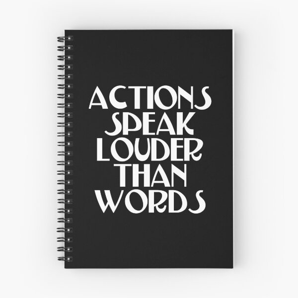 Item preview, Actions Speak Louder Than Words - Advocacy designed and sold by JourneyCreative.