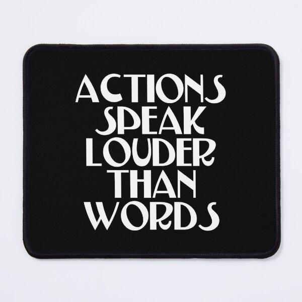 Item preview, Actions Speak Louder Than Words - Advocacy designed and sold by JourneyCreative.
