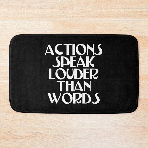 Item preview, Actions Speak Louder Than Words - Advocacy designed and sold by JourneyCreative.