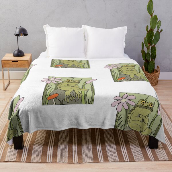Item preview, Grateful Green Frog designed and sold by TheFrogColony.