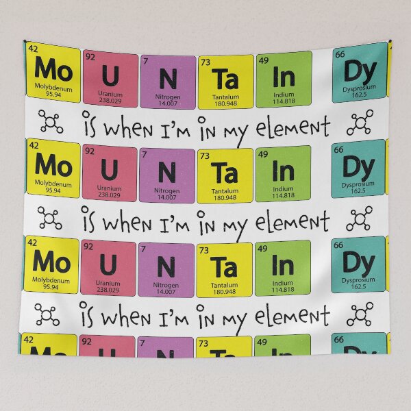 Item preview, Mountain Day Is When I'm in My Element designed and sold by FunnyClever.