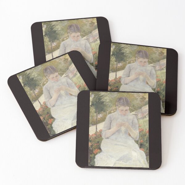 Item preview, 'Girl In The Garden' by Cassatt (Reprint)  designed and sold by Classic Visions Gallery.