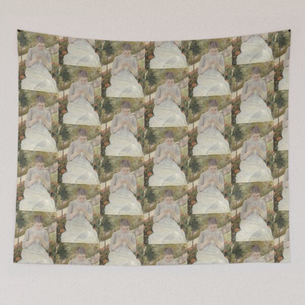 Item preview, 'Girl In The Garden' by Cassatt (Reprint)  designed and sold by Classic Visions Gallery.