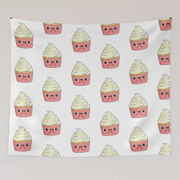 Item preview, Kawaii Sprinkled Cupcake designed and sold by kawaiilife.
