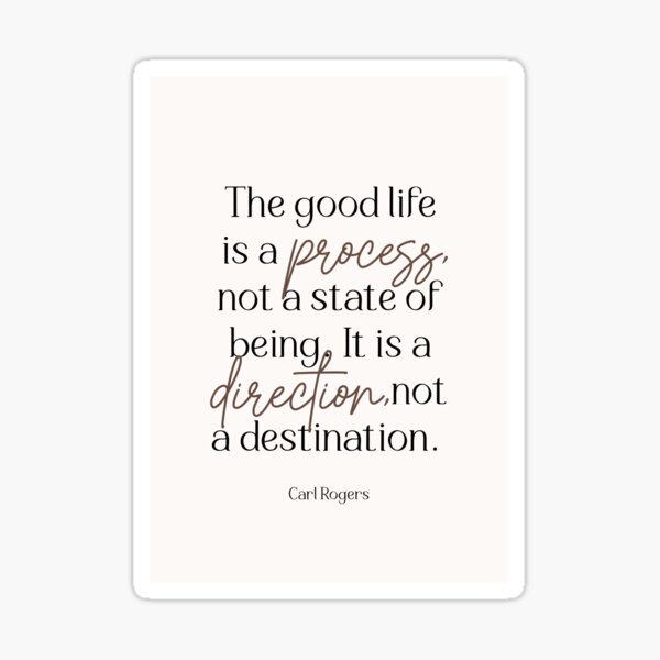 Item preview, Carl Rogers Quote designed and sold by Plant  Kind Thoughts.