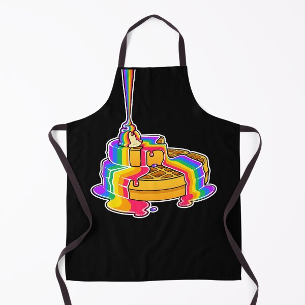 Item preview, LGBT Pride Waffles - Gay Rainbow designed and sold by flannmoriath.
