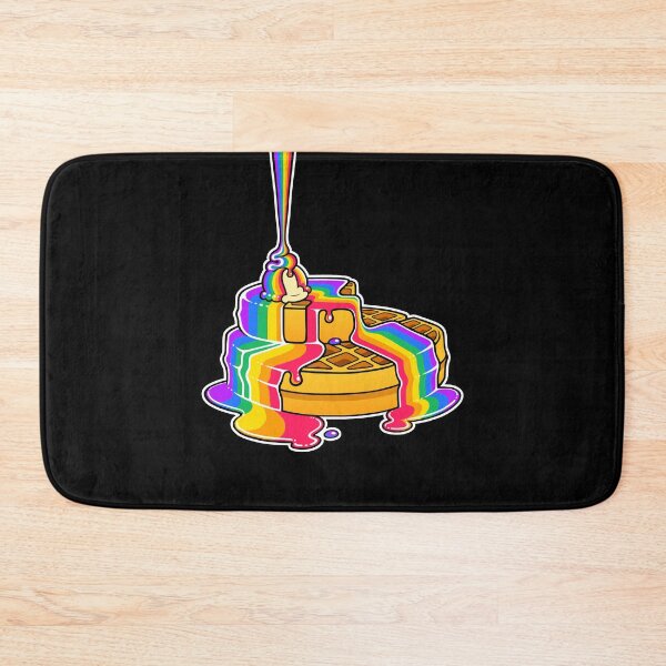 Item preview, LGBT Pride Waffles - Gay Rainbow designed and sold by flannmoriath.