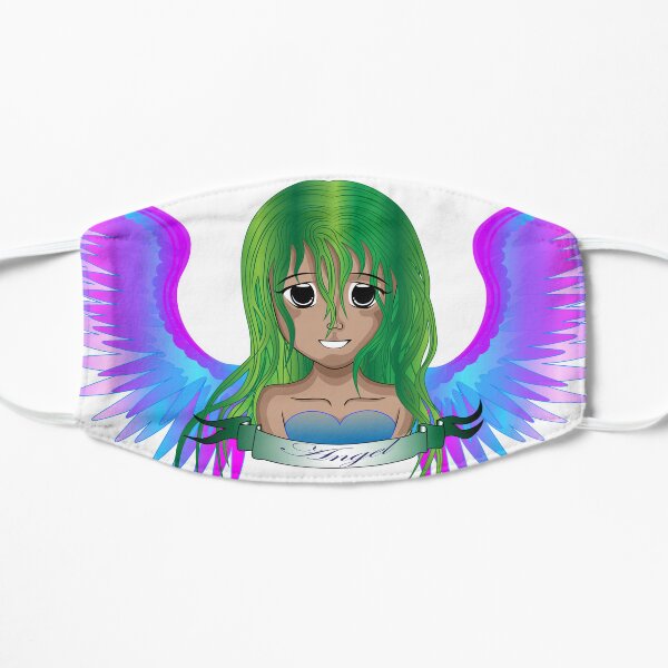 kawaii angel Flat Mask