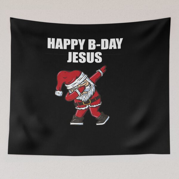 Item preview, HAPPY BIRTHDAY JESUS BDAY CHRISTMAS DABBING SANTA XMAS designed and sold by sobriowslen.