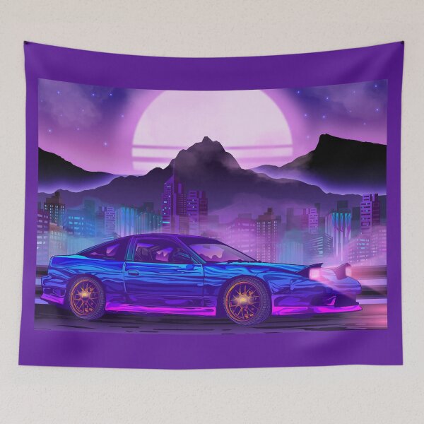Item preview, JDM Mazda RX7  Synthwave designed and sold by Ilhamqrov.