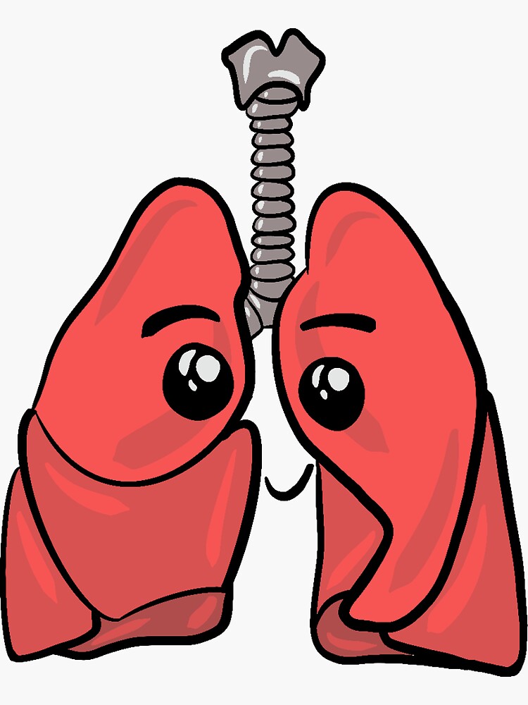 "Breath in my lungs" Sticker for Sale by kenziemjp Redbubble