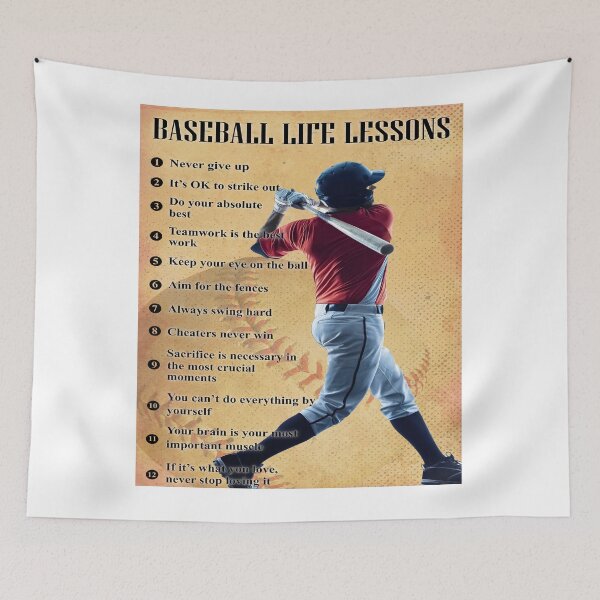 Item preview, Baseball Life Lessons designed and sold by JakeGoodwin.