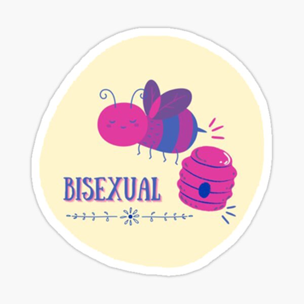 Queer Bisexual Funny Lgbtq Sticker For Sale By Abbywalkerse Redbubble