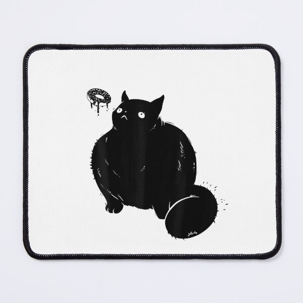Item preview, Black cat with flowers classic designed and sold by Devante5663.