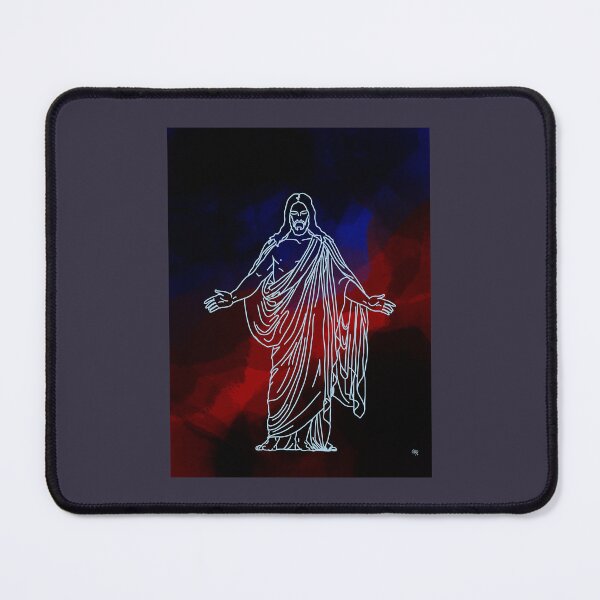 Item preview, Vintage Photograp latter day saints sister LDS Watercolor Jesus Logo designed and sold by PaulMulenix87.