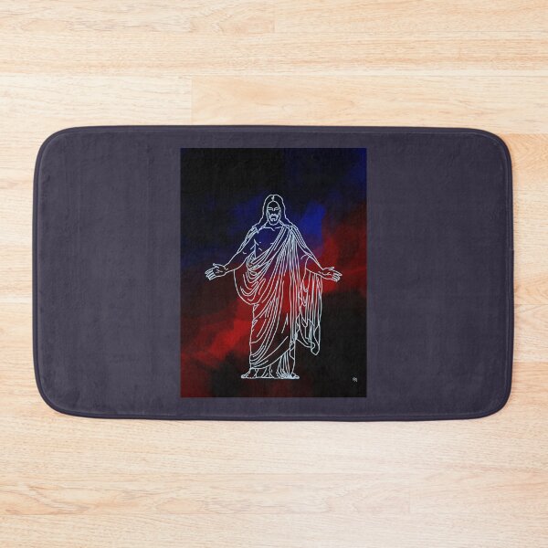 Item preview, Vintage Photograp latter day saints sister LDS Watercolor Jesus Logo designed and sold by PaulMulenix87.